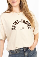 21Jewelz T-shirt Saint-Tropez club - beige/bruin