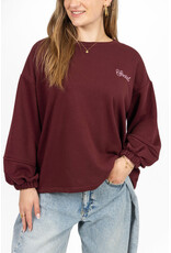 The social club sweater - bordeaux