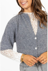 21Jewelz Longsleeve met patroontje - lichtbeige