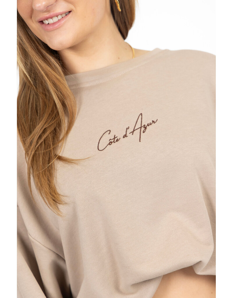 21Jewelz Côte d'Azure sweater - beige