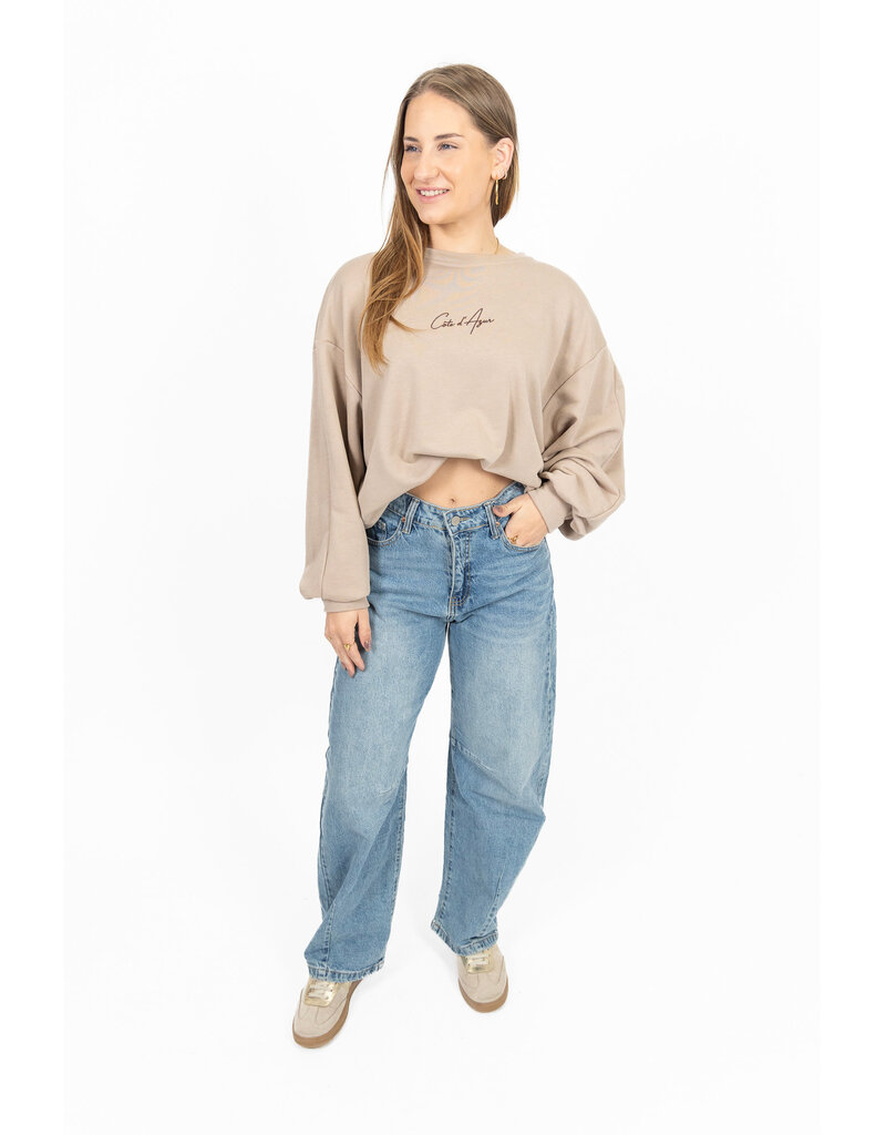 21Jewelz Côte d'Azure sweater - beige