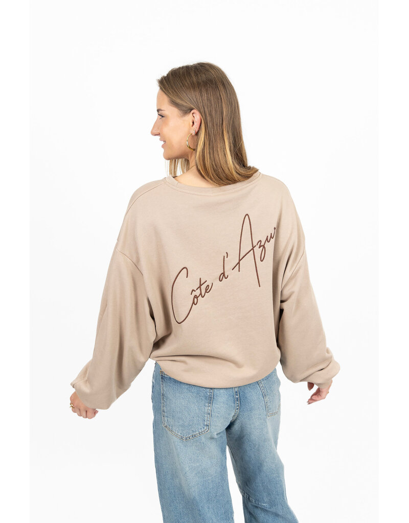 21Jewelz Côte d'Azure sweater - beige