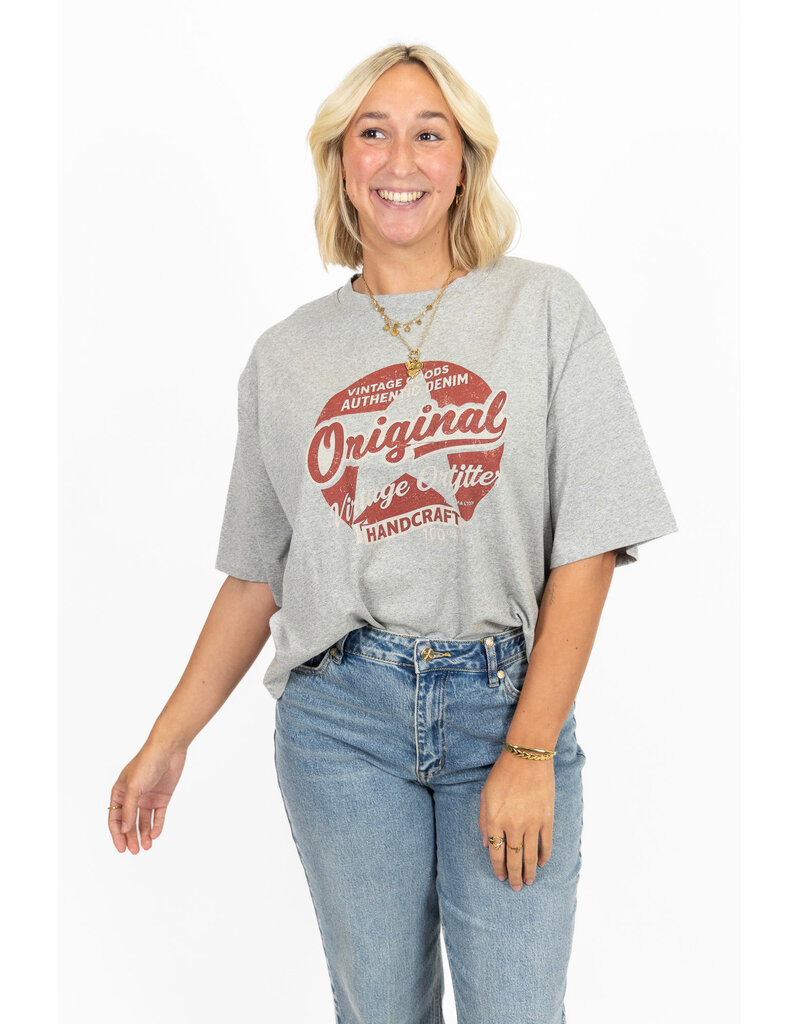21Jewelz Shirt met logo - lichtgrijs