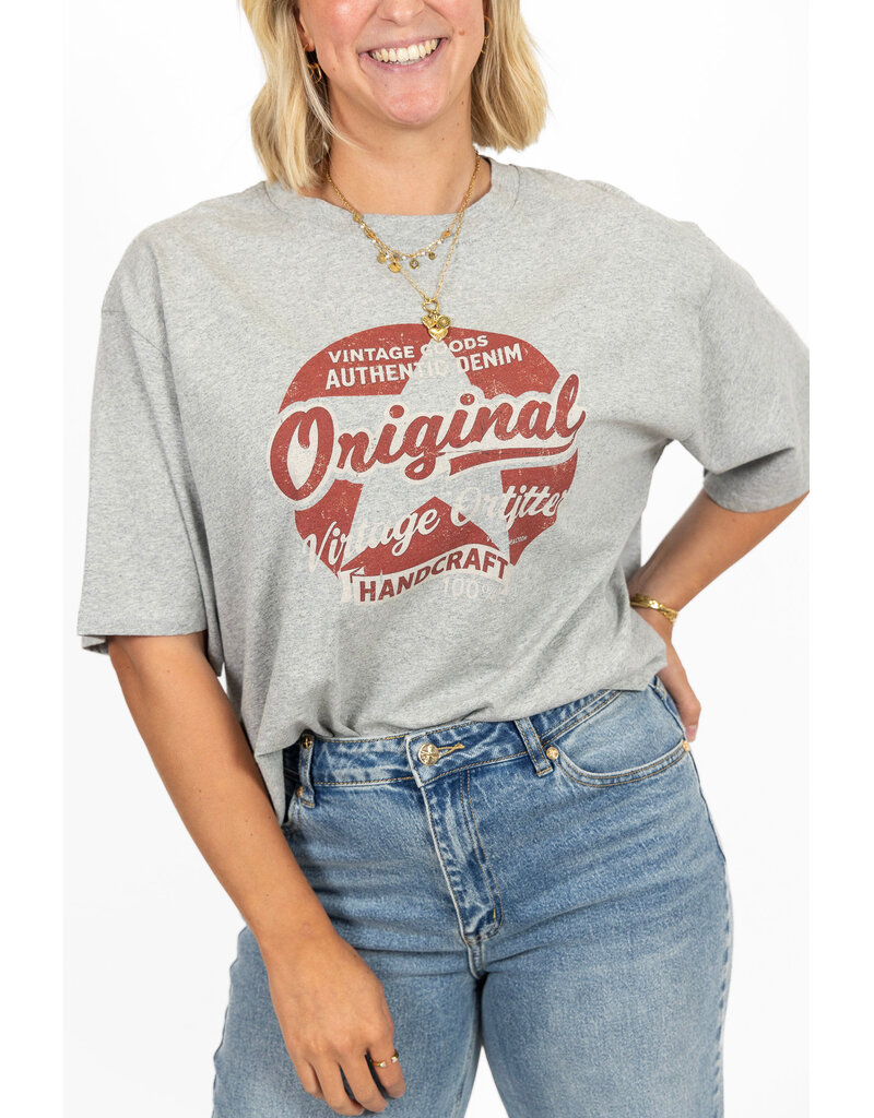 21Jewelz Shirt met logo - lichtgrijs