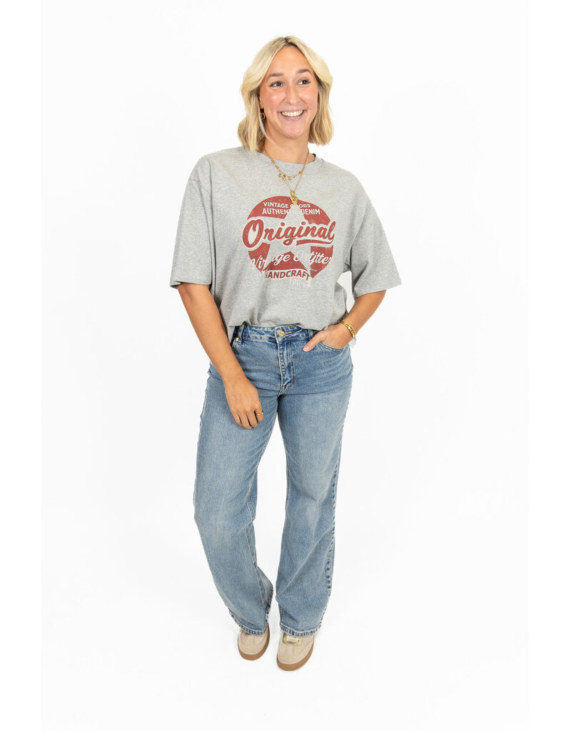 21Jewelz Shirt met logo - lichtgrijs