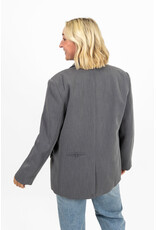 21Jewelz Oversized blazer - grijs
