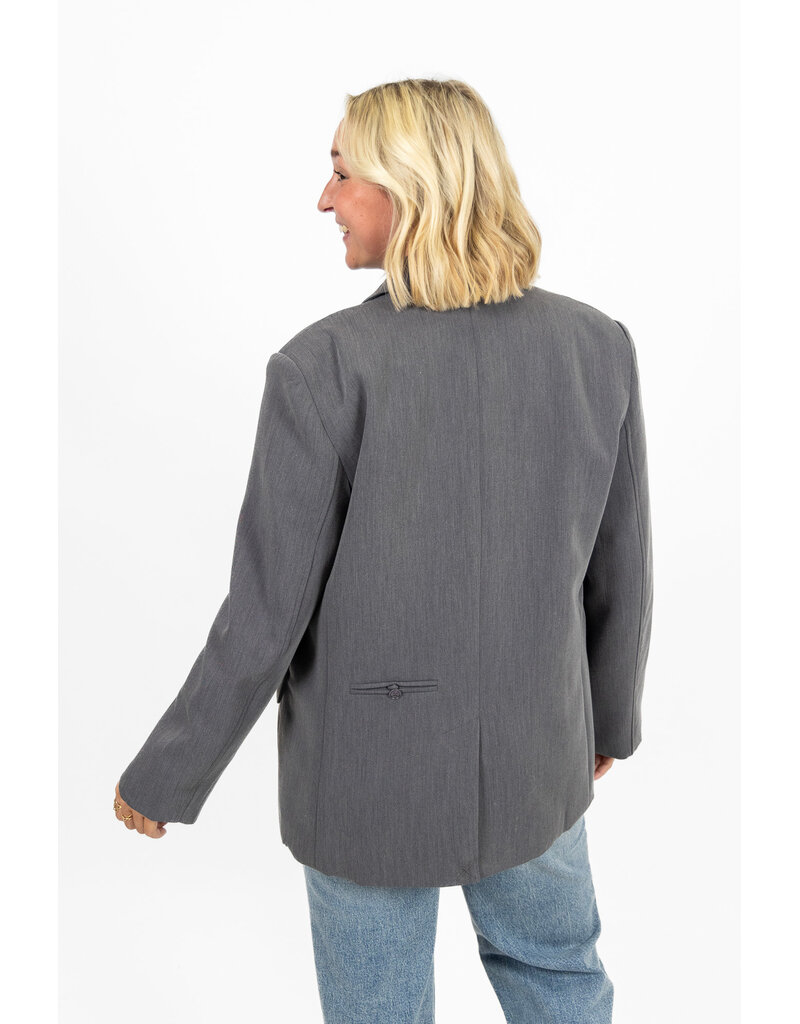 21Jewelz Oversized blazer - grijs