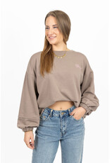 The social club sweater - taupe