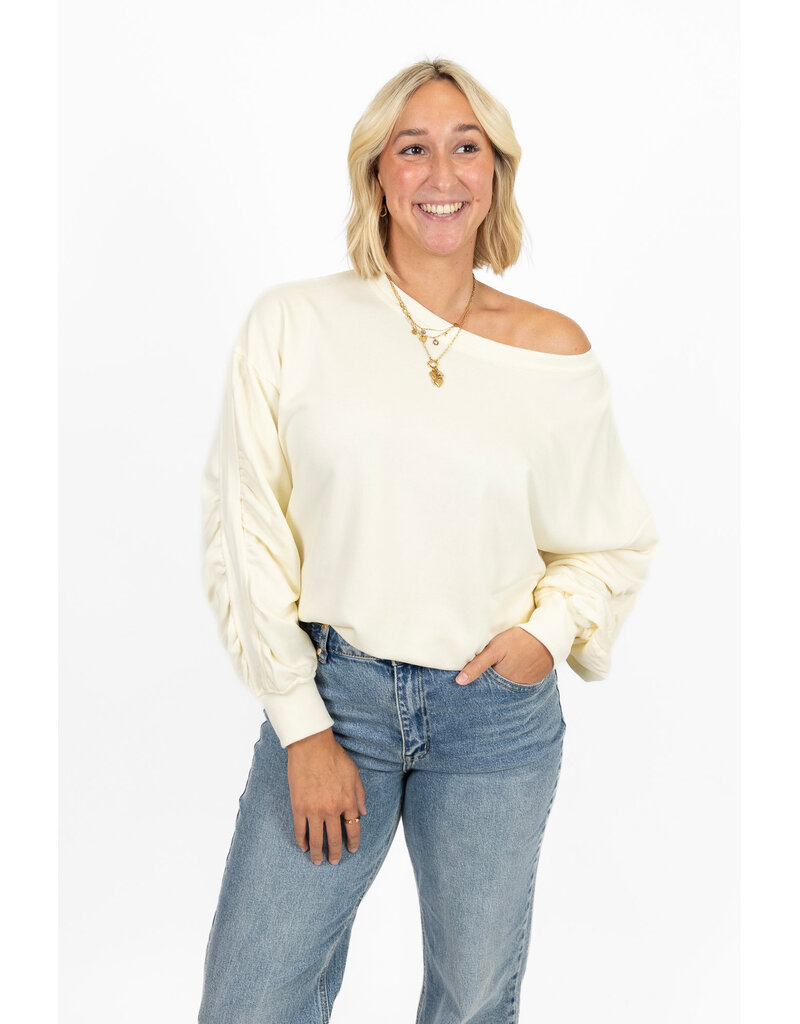 21Jewelz Sweater - ecru