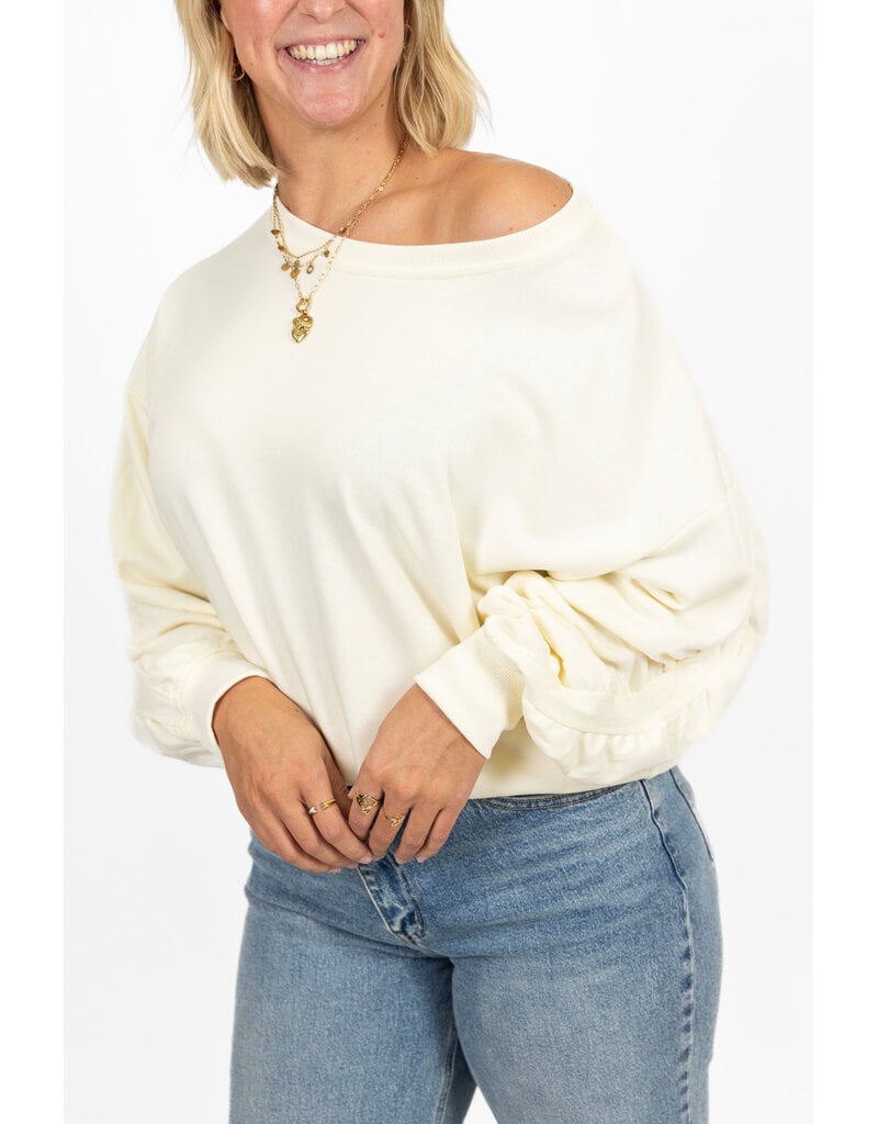 21Jewelz Sweater - ecru