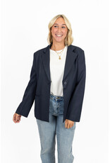 21Jewelz Basic blazer - donkerblauw