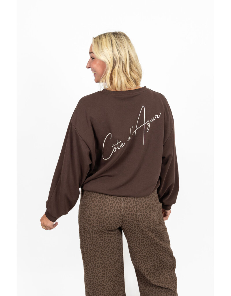 21Jewelz Côte d'Azure sweater - bruin