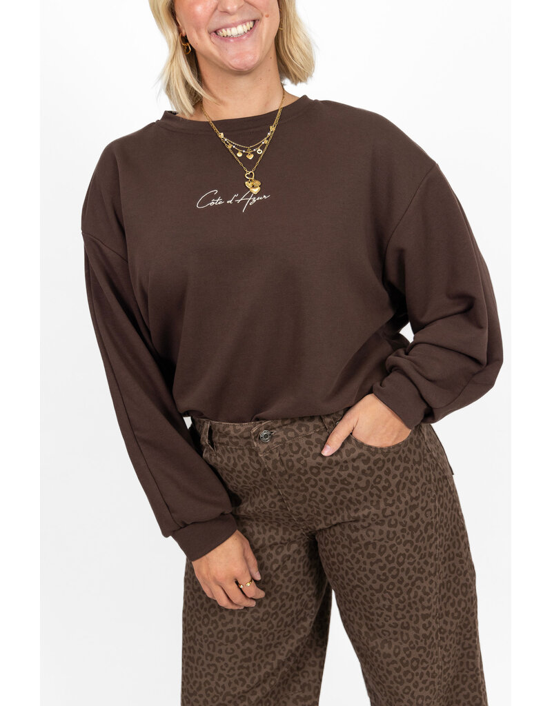 21Jewelz Côte d'Azure sweater - bruin