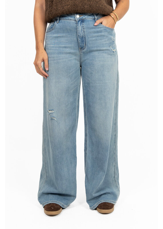 Queen Hearts Super stretch wide leg jeans
