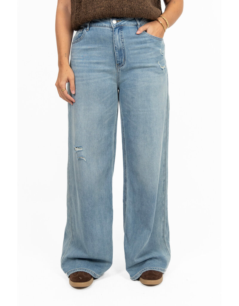 Queen Hearts Super stretch wide leg jeans