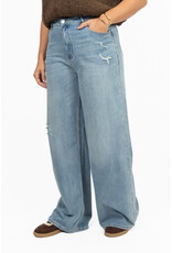Queen Hearts Super stretch wide leg jeans