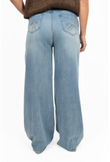 Queen Hearts Super stretch wide leg jeans