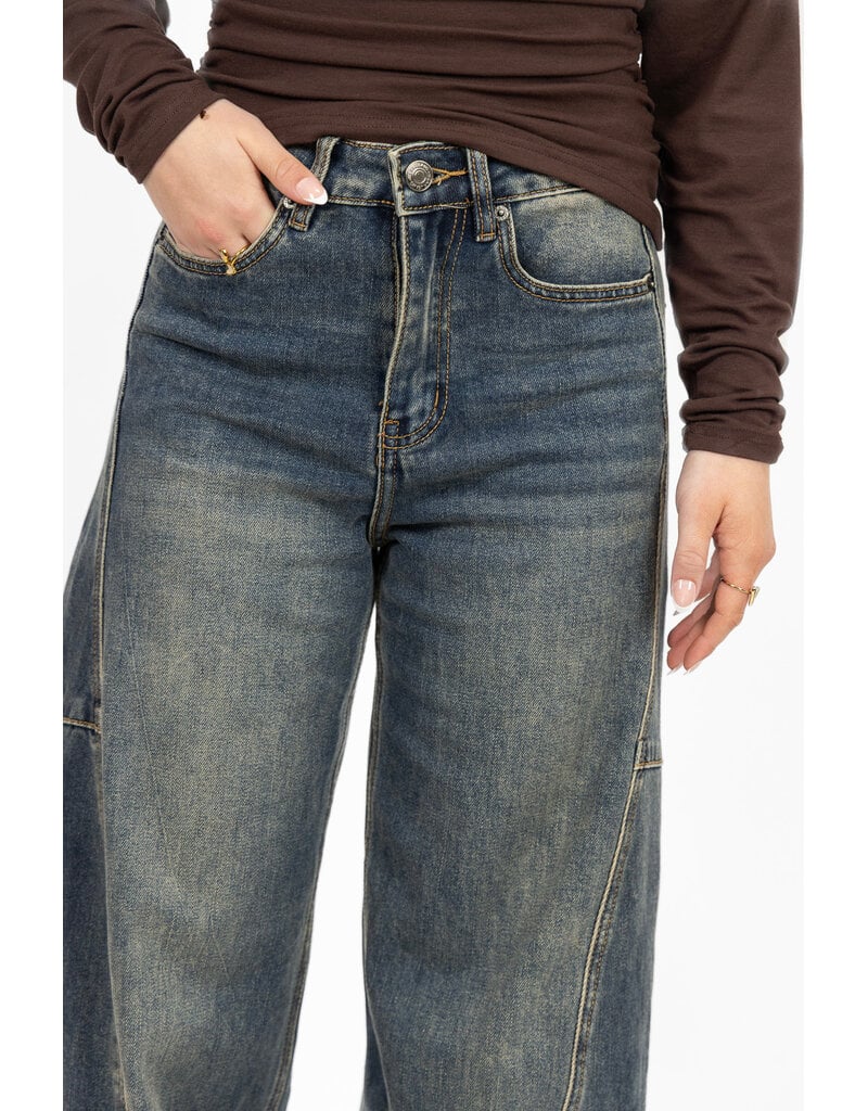 Jewelly Balloon jeans - vintage wash