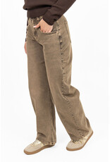 Jewelly Barrel jeans - washed taupe
