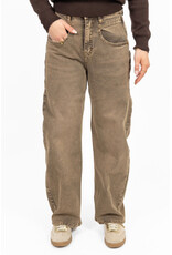 Jewelly Barrel jeans - washed taupe