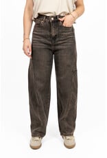 Jewelly Barrel jeans - washed bruin