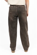 Jewelly Barrel jeans - washed bruin