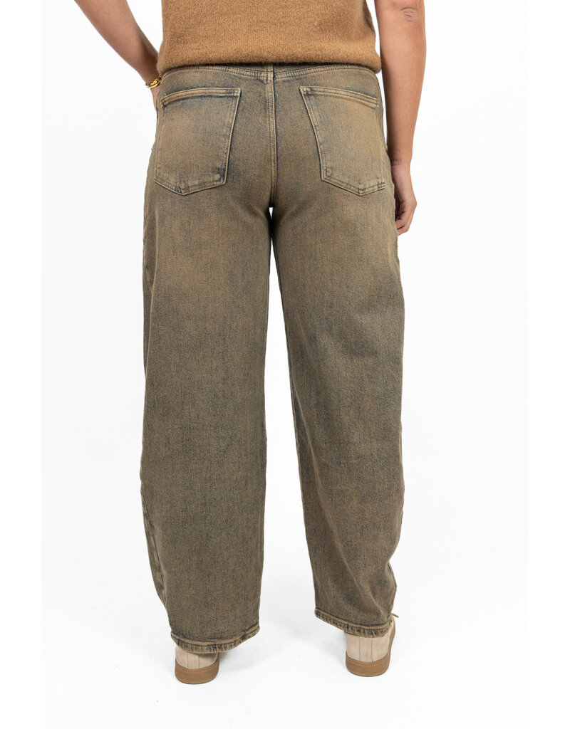 Jewelly Barrel jeans - washed beige