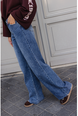 Redial Extra tall wide leg jeans - denim blauw