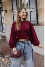 The social club sweater - bordeaux