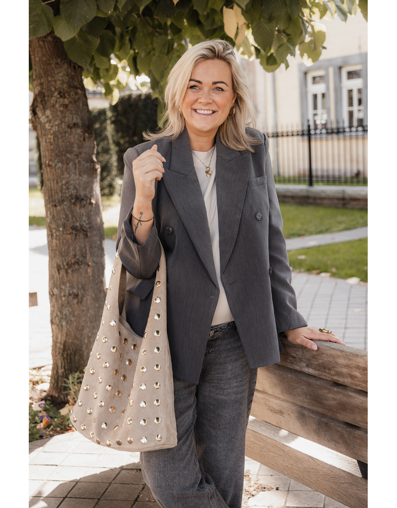21Jewelz Oversized blazer - grijs
