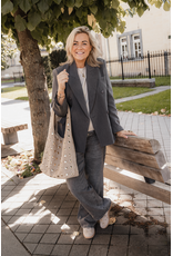 21Jewelz Oversized blazer - grijs