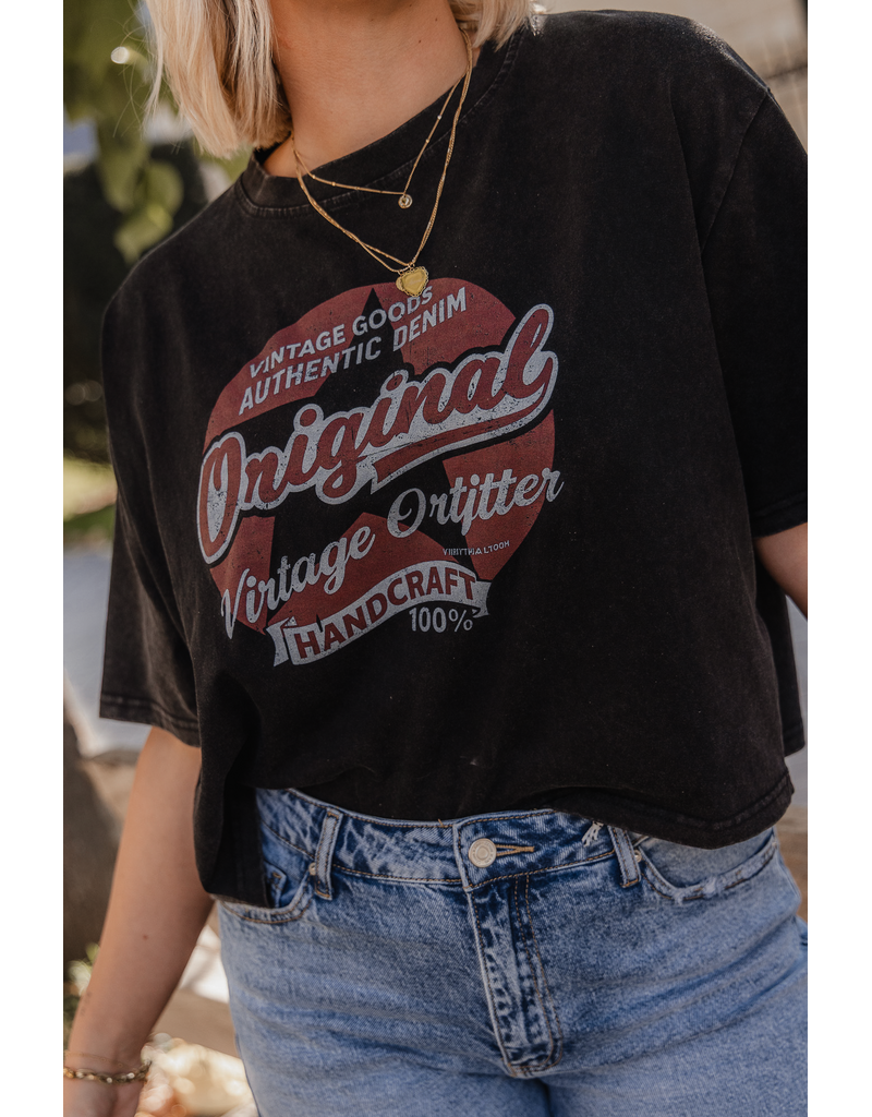 21Jewelz Shirt met logo - donkergrijs