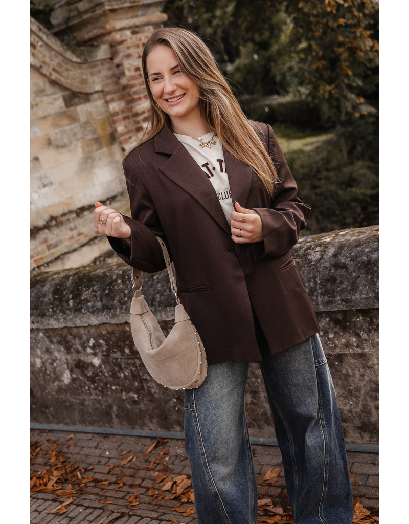 21Jewelz Basic blazer - bruin