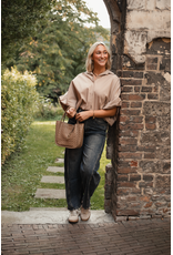 21Jewelz Oversized losvallend blousje - beige