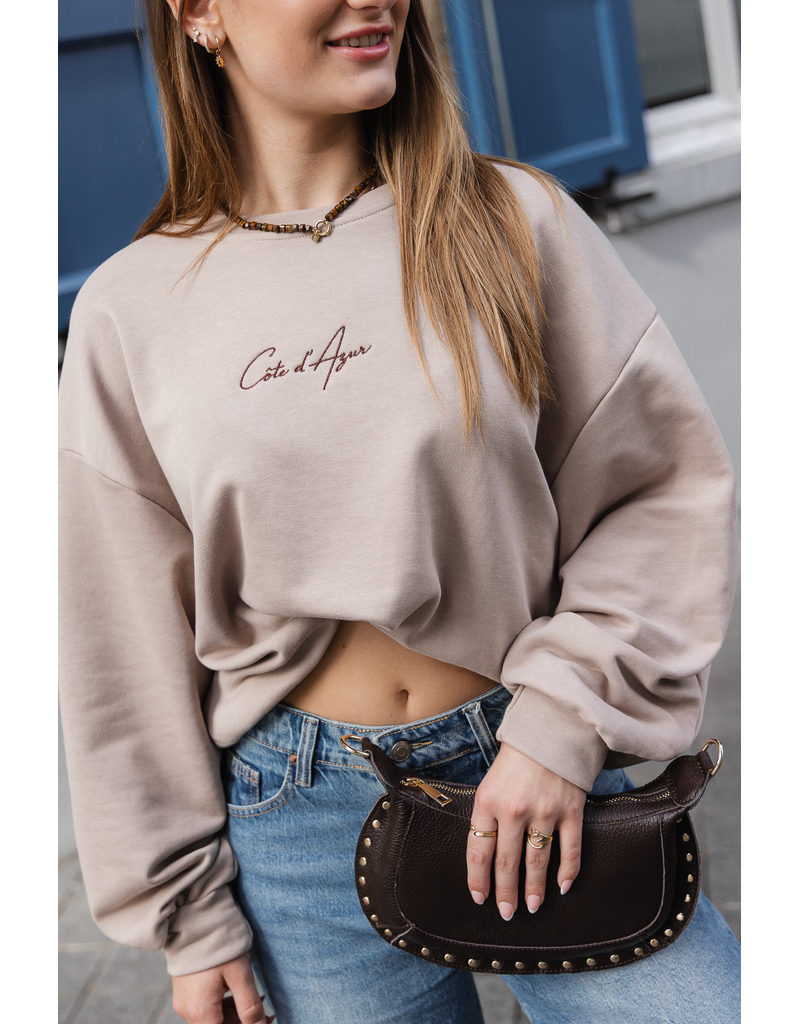 21Jewelz Côte d'Azure sweater - beige
