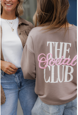 The social club sweater - taupe