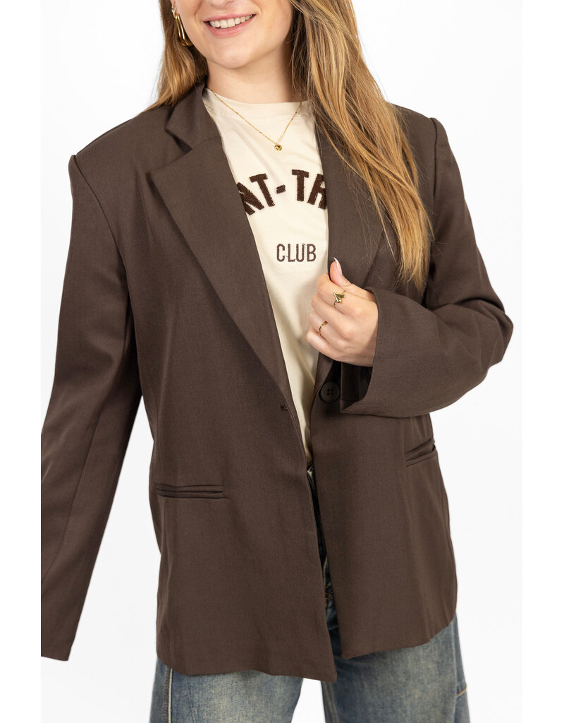 21Jewelz Basic blazer - bruin
