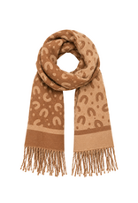 21Jewelz Sjaal met print - camel/beige