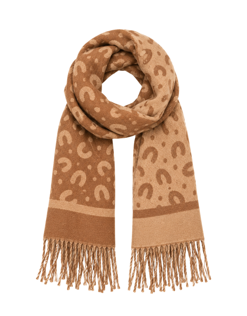 21Jewelz Sjaal met print - camel/beige
