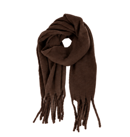 21Jewelz Basic sjaal - donkerbruin