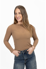 21Jewelz Cashmere top - camel