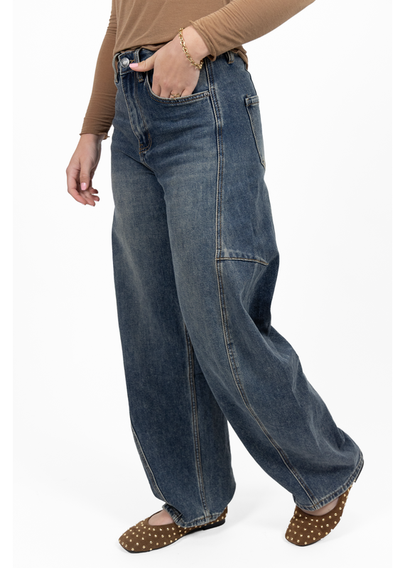 Jewelly Balloon jeans - vintage wash