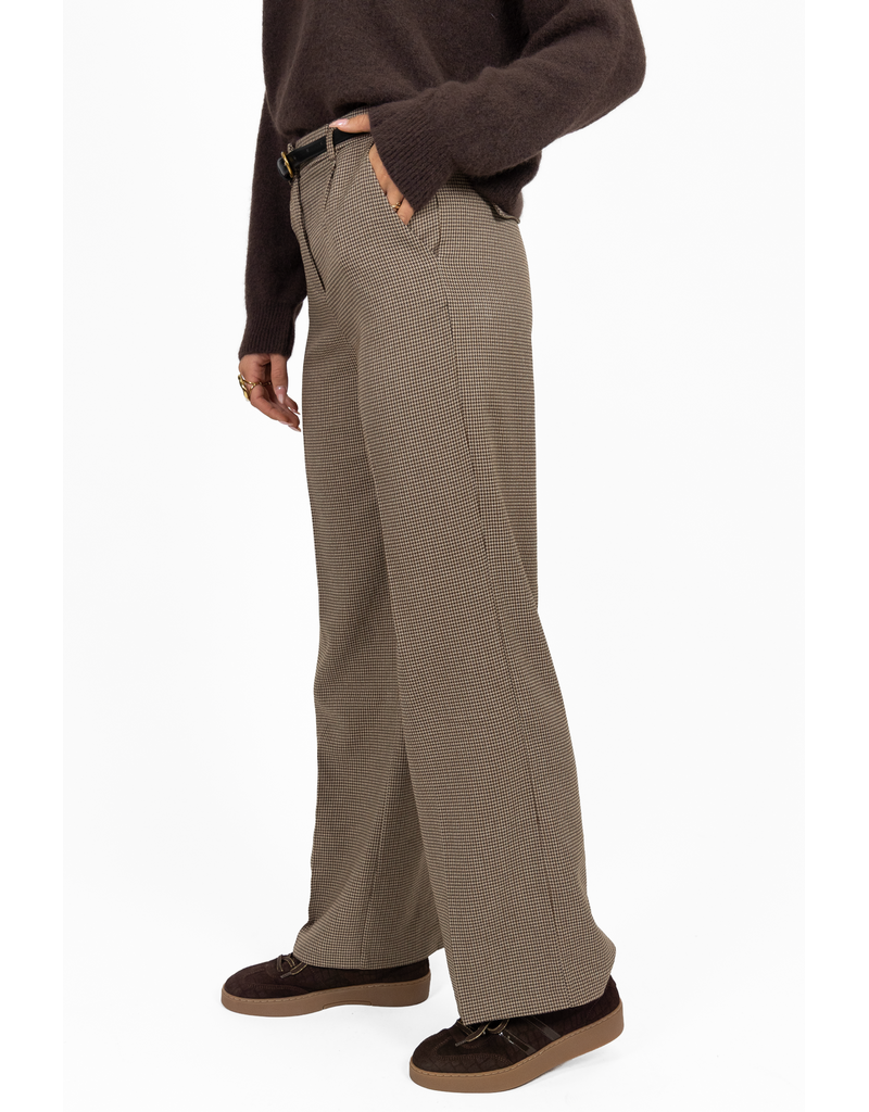 21Jewelz Pantalon met ruitpatroon - beige