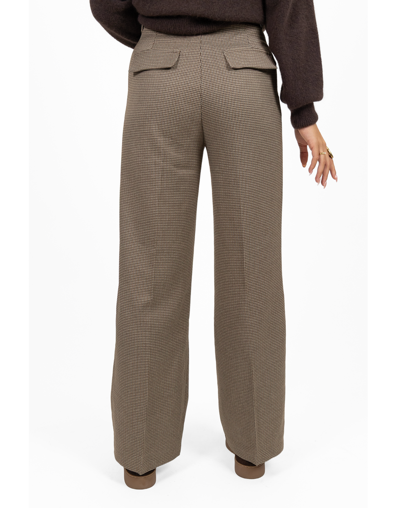 21Jewelz Pantalon met ruitpatroon - beige