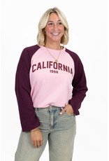21Jewelz California trui - roze/bordeaux
