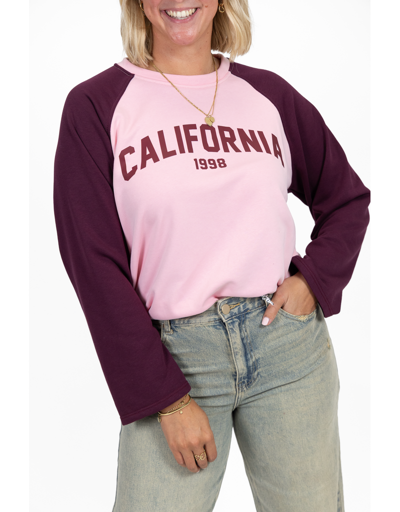 21Jewelz California trui - roze/bordeaux