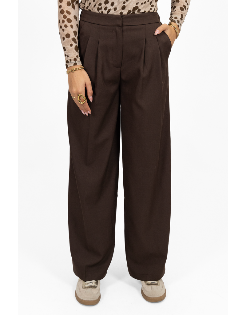 21Jewelz Pantalon met plooien - bruin