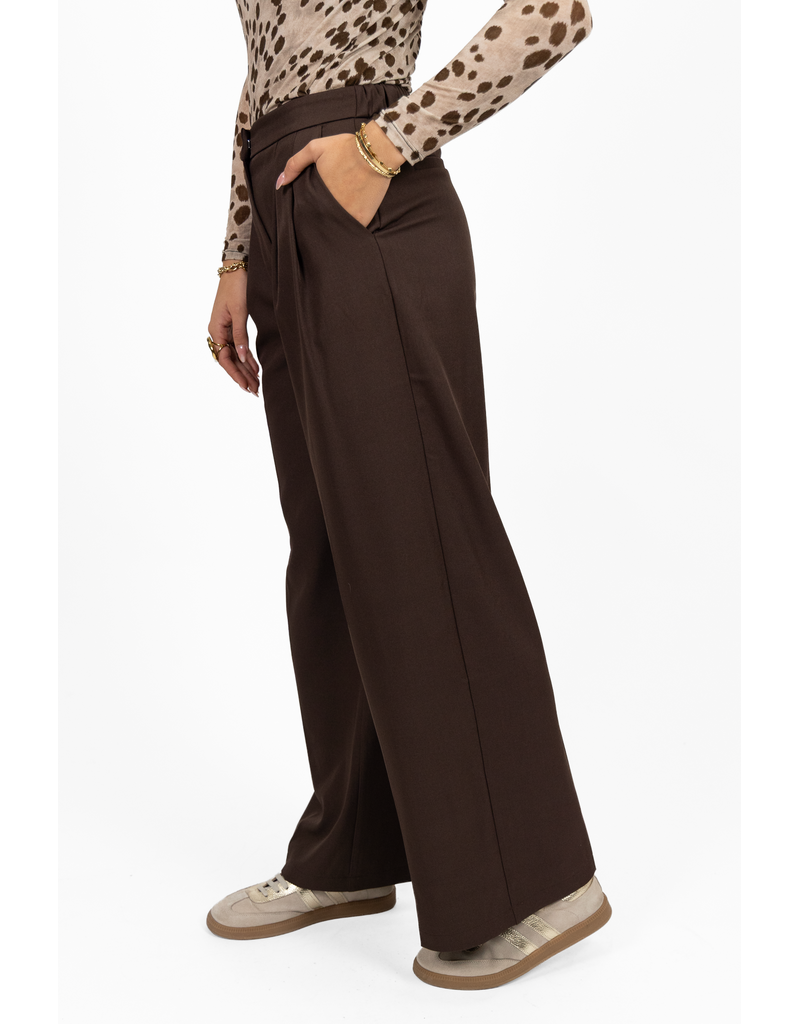 21Jewelz Pantalon met plooien - bruin