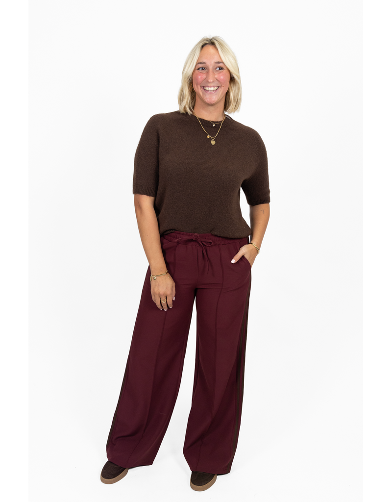21Jewelz Jogger met streep - bordeaux