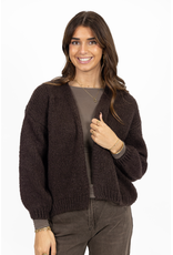21Jewelz Basic wollig vest - bruin